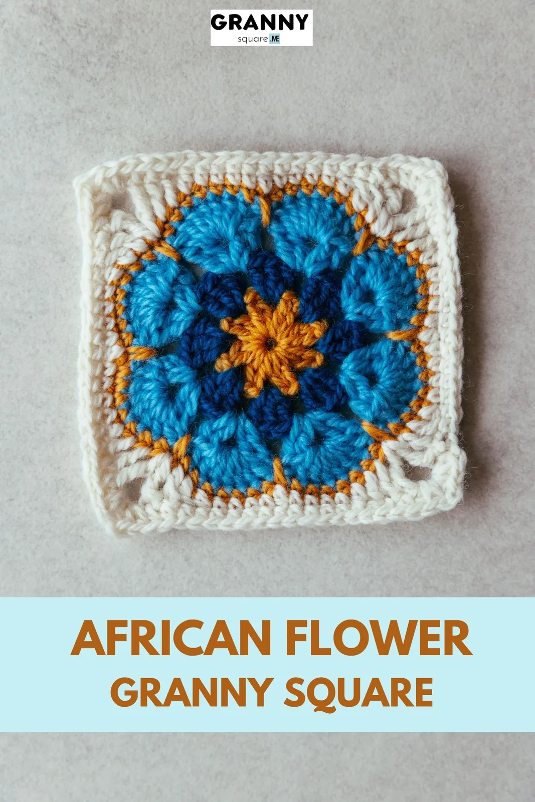 African Flower Granny Square - Free Crochet Pattern — photo 4