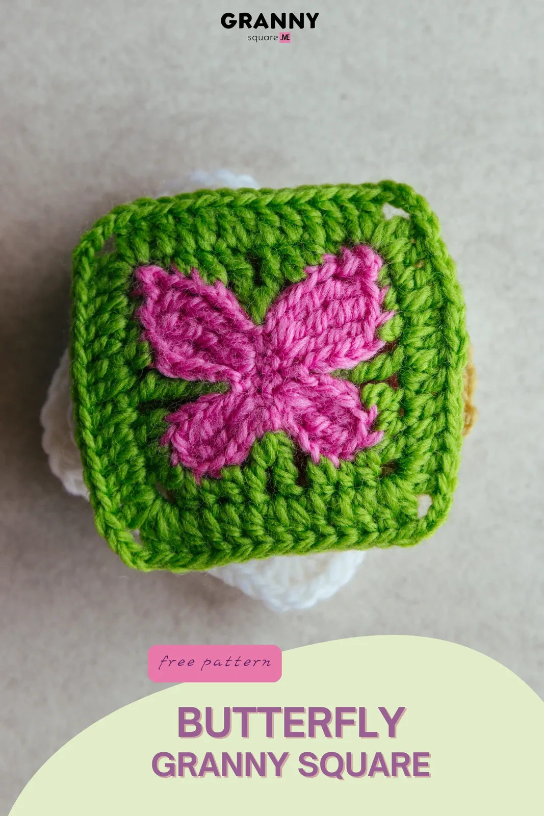 Butterfly Granny Square – Free Crochet Pattern — photo 4