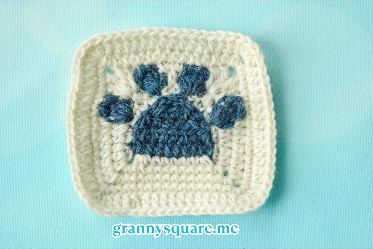Cat Claws Granny Square — Free Crochet Pattern — photo 2
