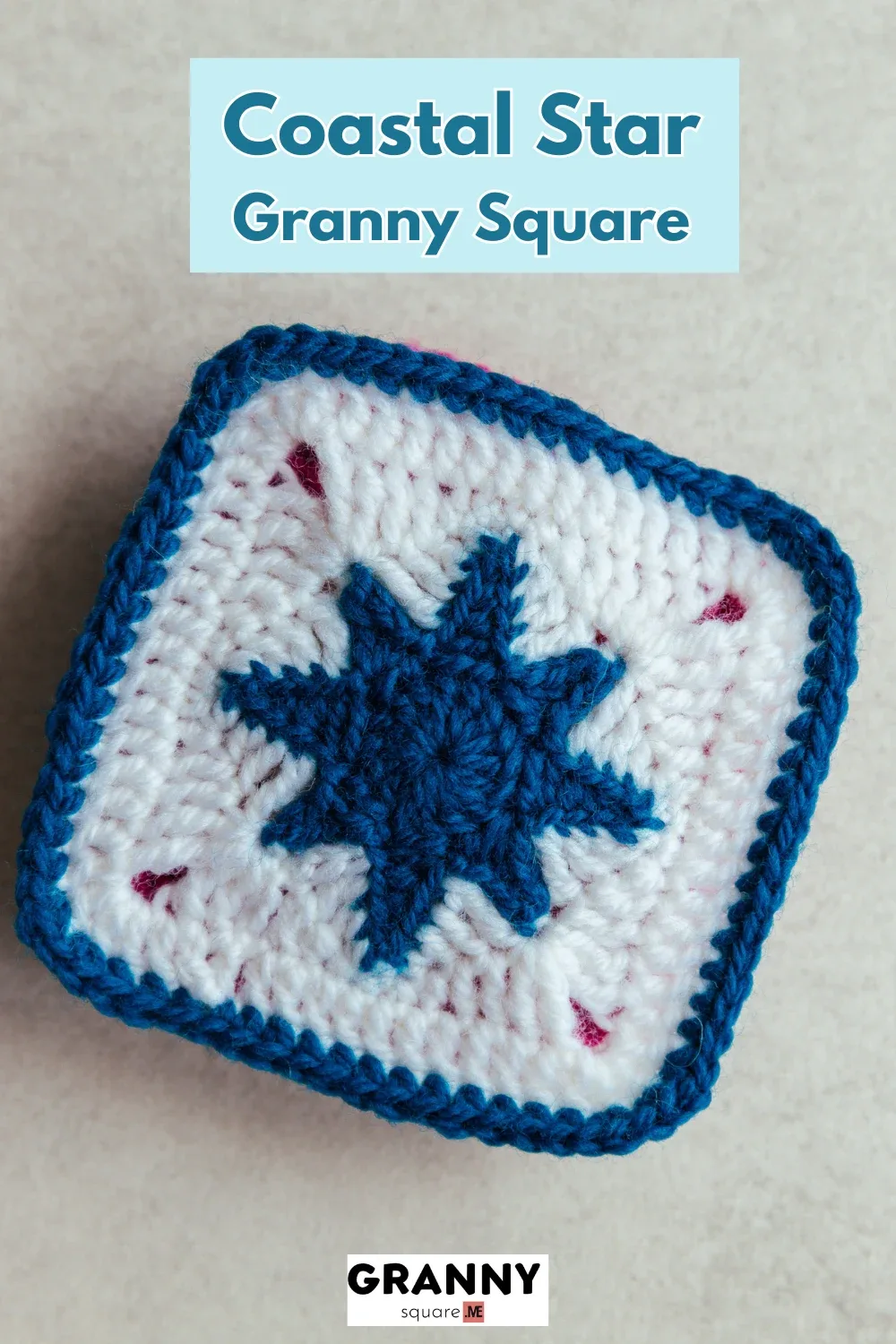 Crochet Coastal Star Granny Square – Free Pattern — photo 4