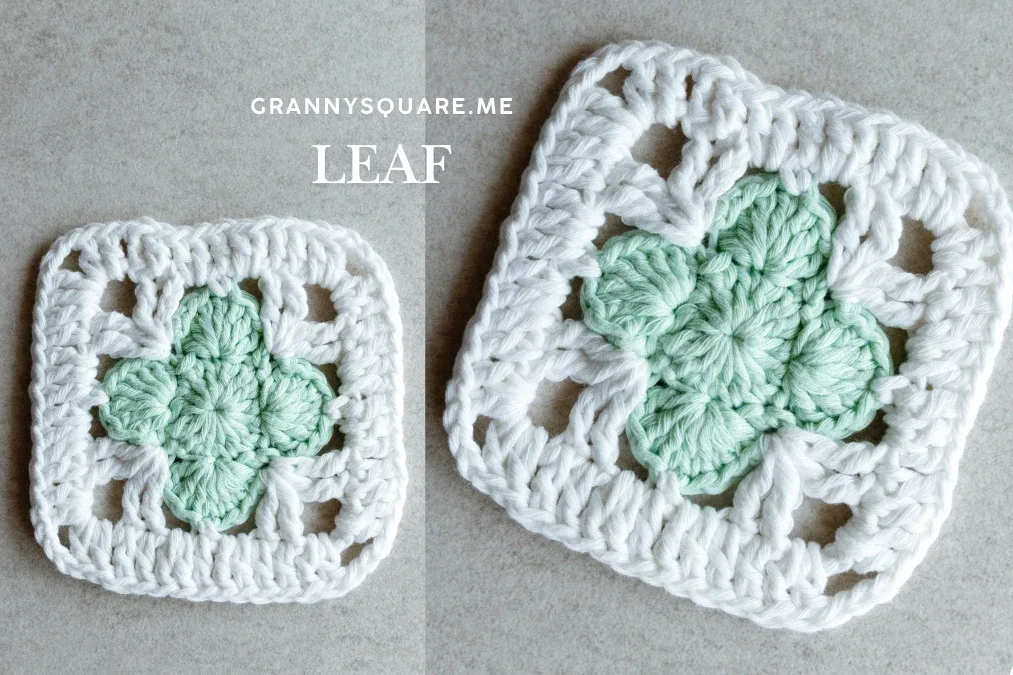 Crochet Leaf Granny Square: A Free Fresh-Spring Motif Pattern — photo 2