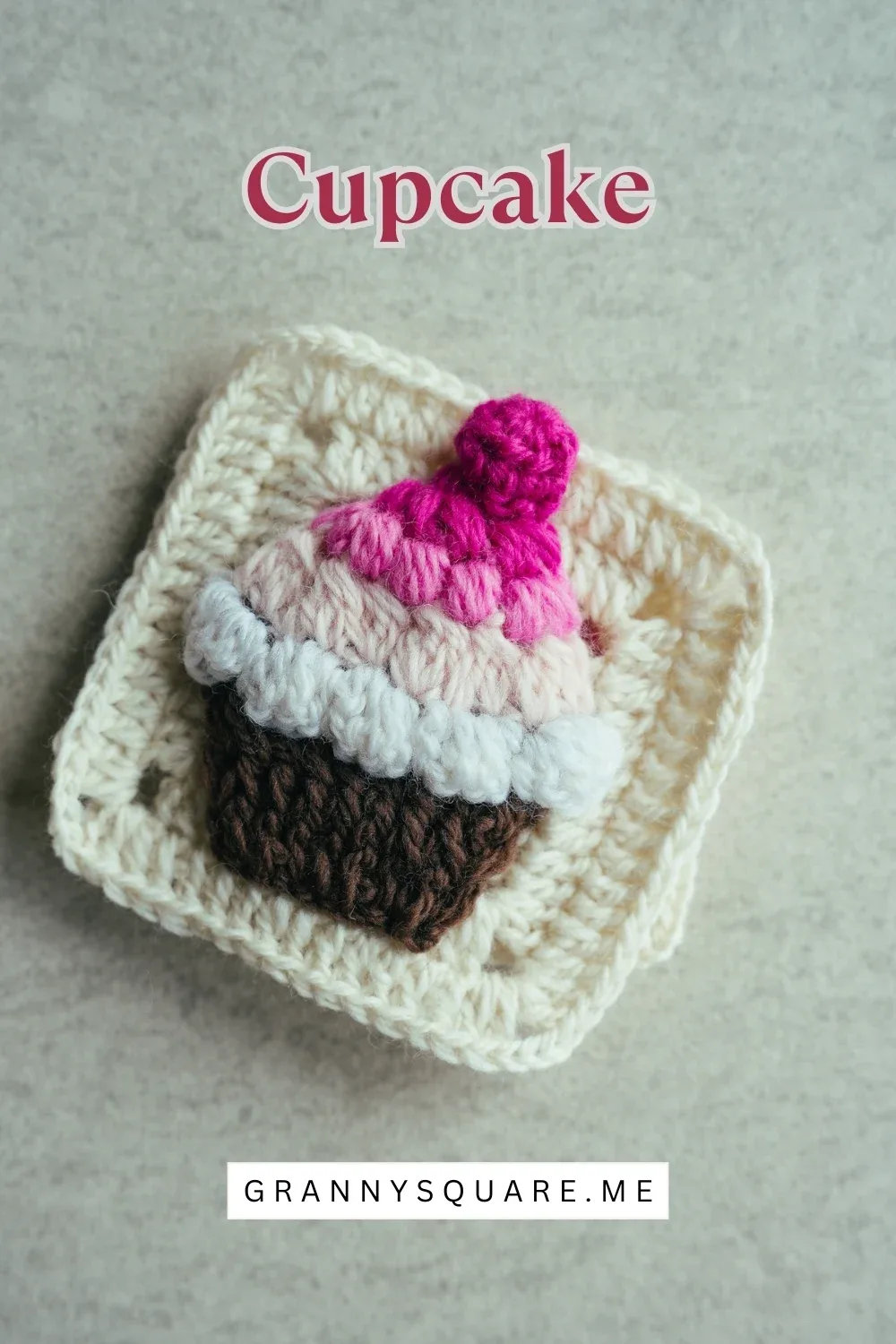 Cupcake Granny Square Free Crochet Pattern — photo 4