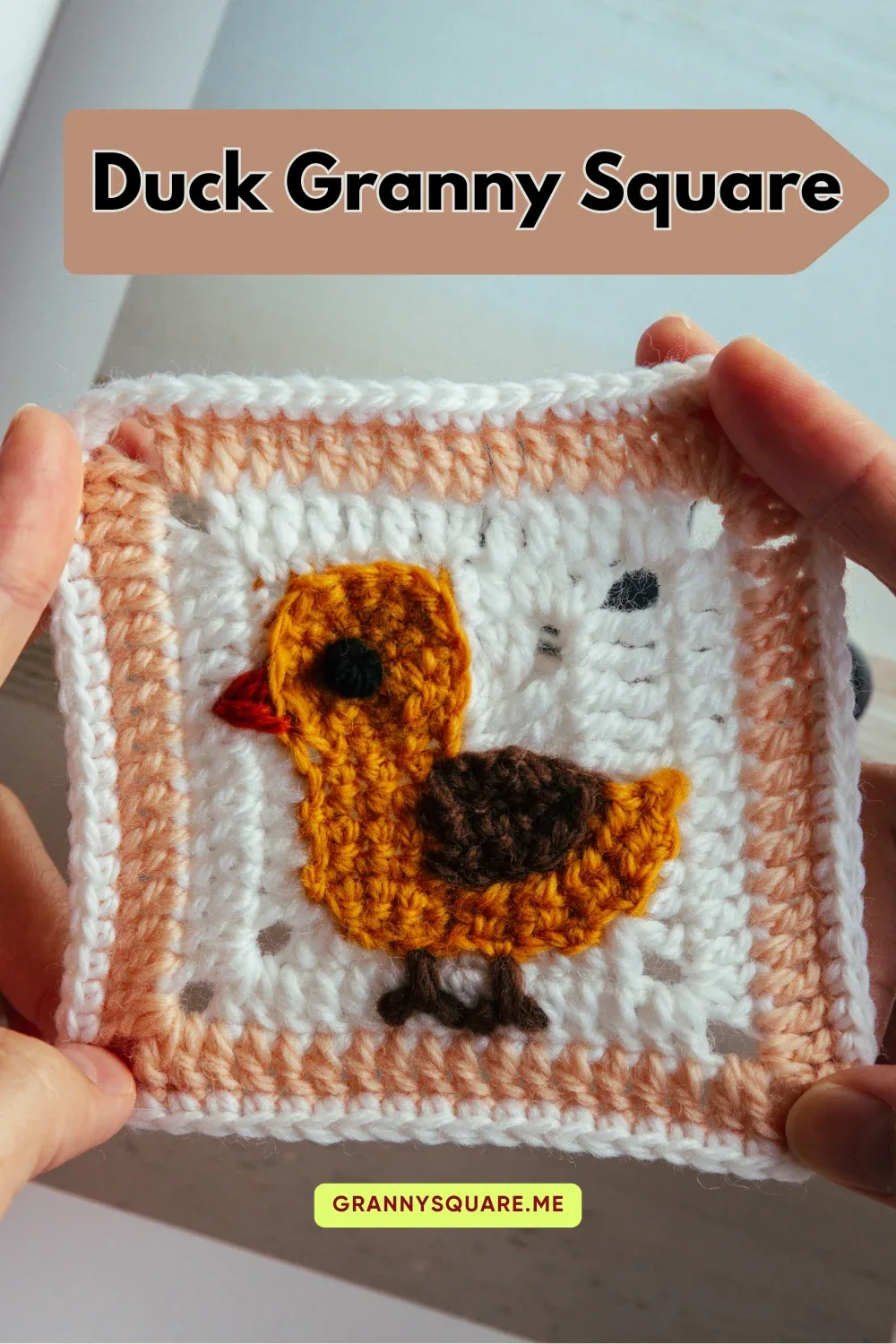Duck Granny Square: Free Crochet Pattern — photo 4