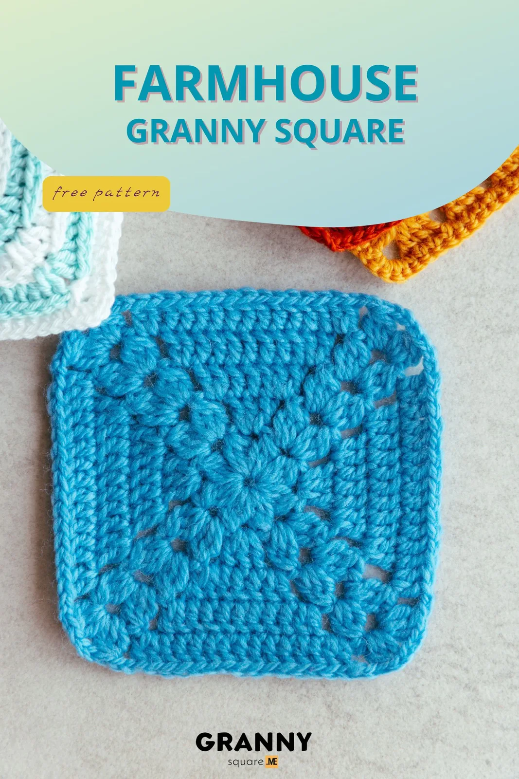 Farmhouse Granny Square: A Textured Bobble Crochet Pattern — photo 2