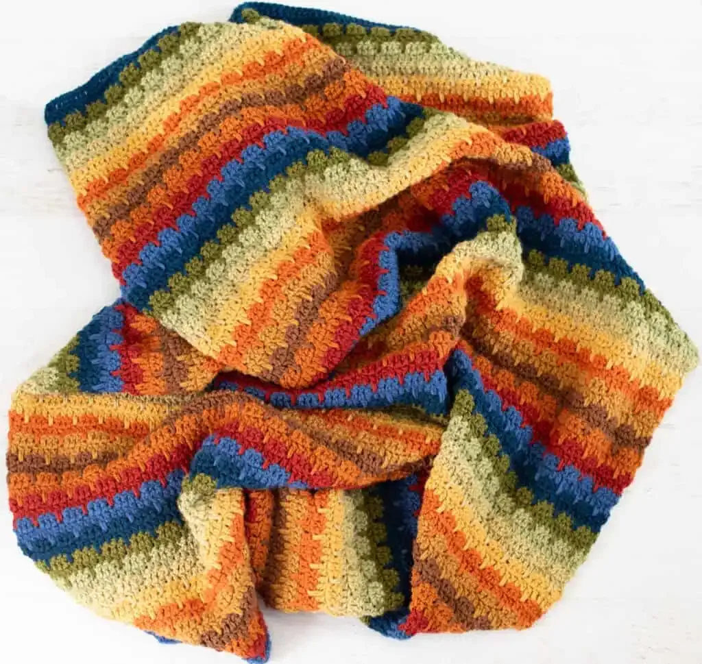 Firesong Throw: A Free Scrap Yarn Crochet Blanket Pattern — photo 2