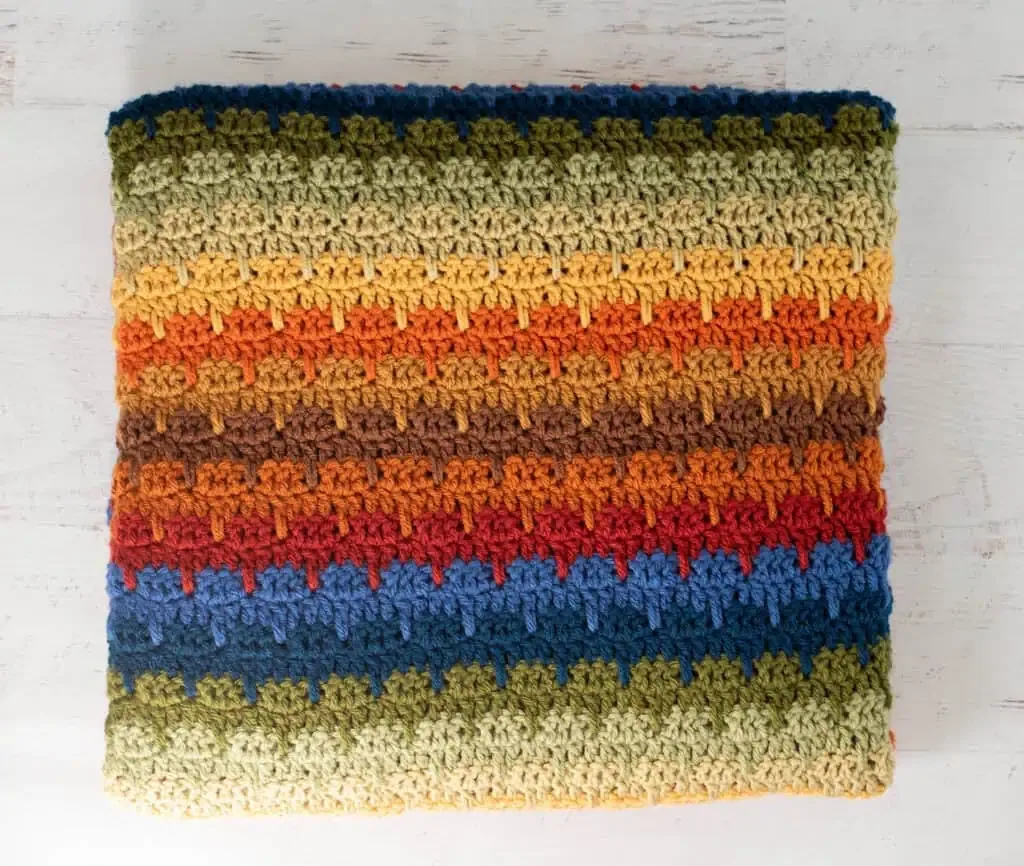 Firesong Throw: A Free Scrap Yarn Crochet Blanket Pattern — photo 3