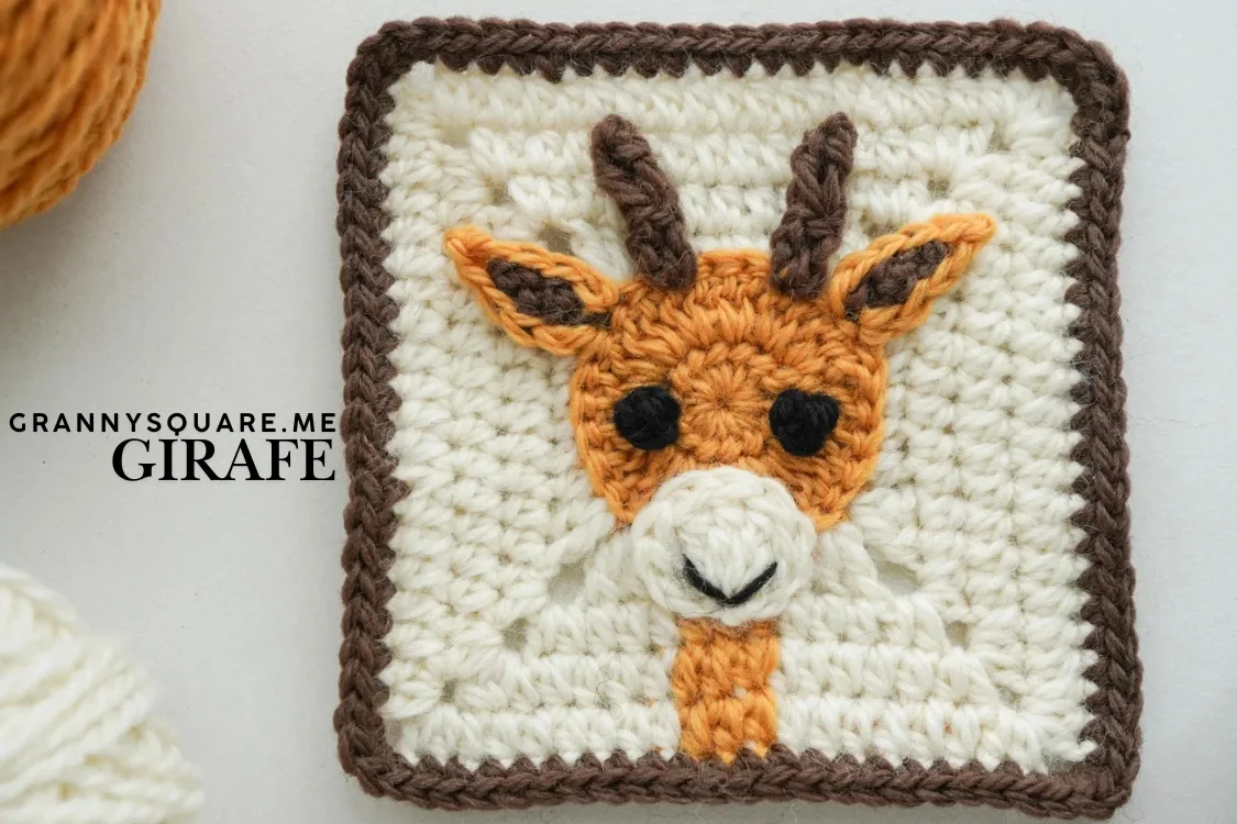 Giraffe Granny Square: Free Crochet Pattern — photo 3