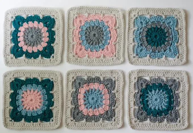 Happily Ever Afghan Block: A Free Textured Granny Square Pattern