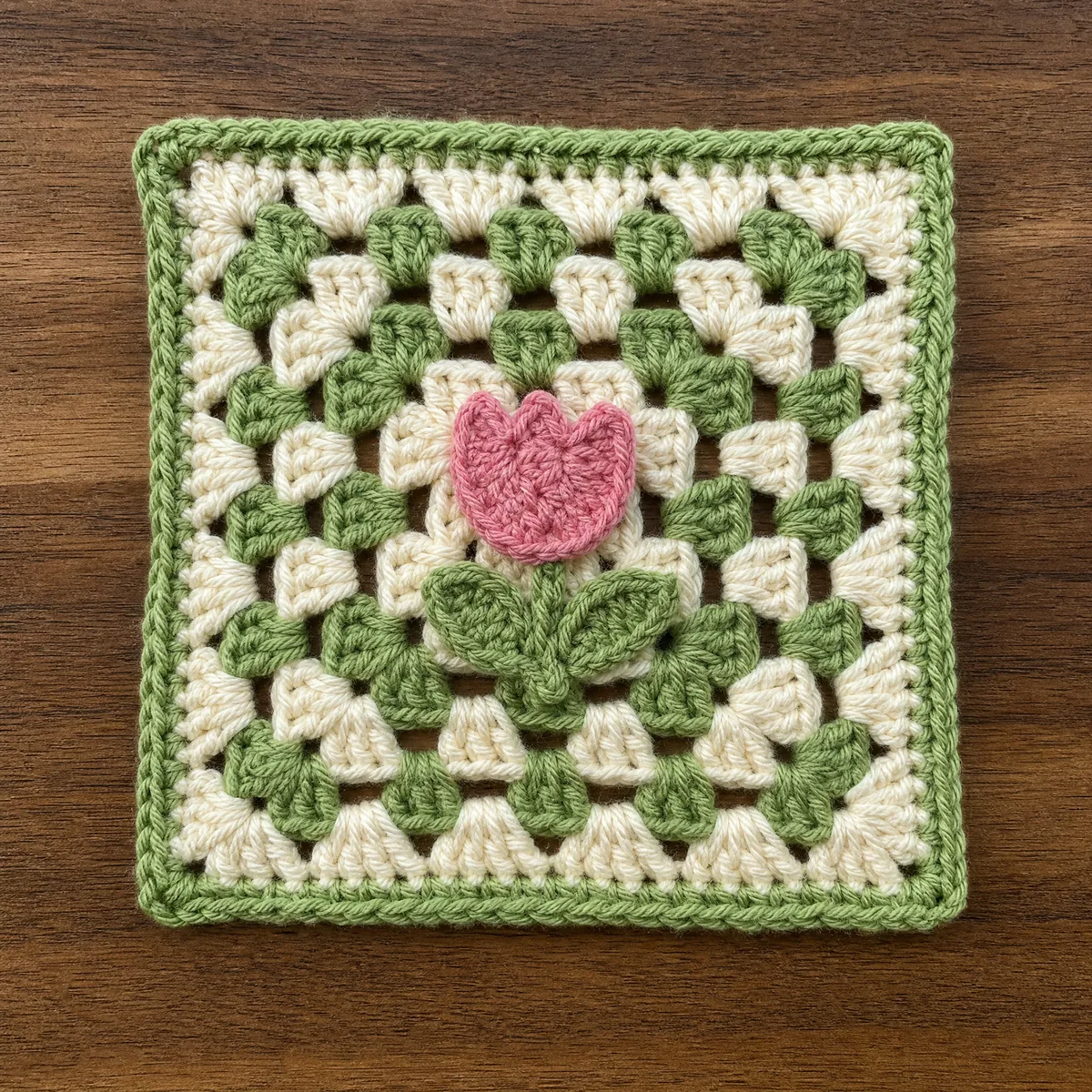 Little Tulip Granny Square — A Blooming Beginner Favorite