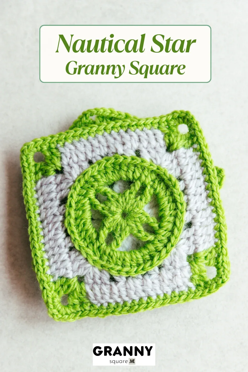 Nautical Star Granny Square – Free Crochet Pattern — photo 4