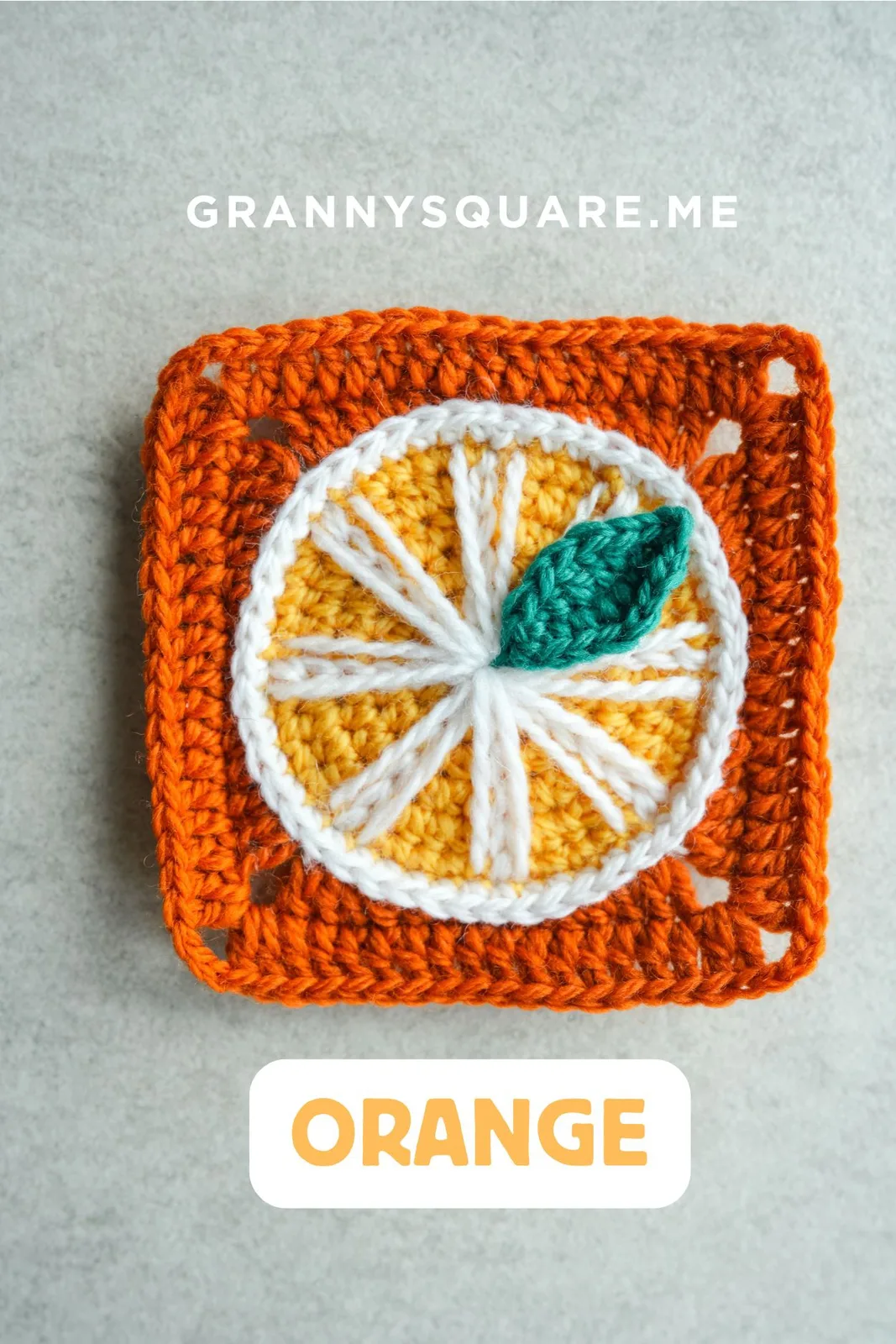 How to Crochet an Orange Granny Square (Free Pattern) — photo 4