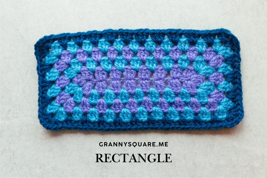 How to Crochet a Rectangle Granny Square – Free Beginner Pattern — photo 4