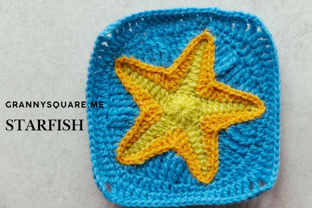 Starfish Granny Square - Free Crochet Pattern — photo 2