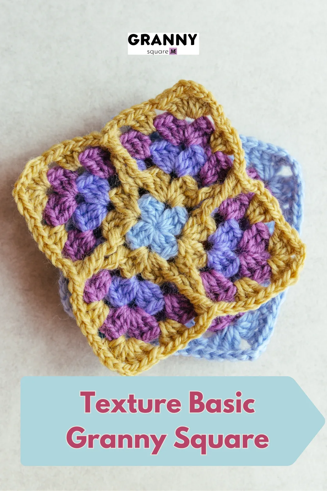 Textured Flower Granny Square – Free Crochet Pattern — photo 4