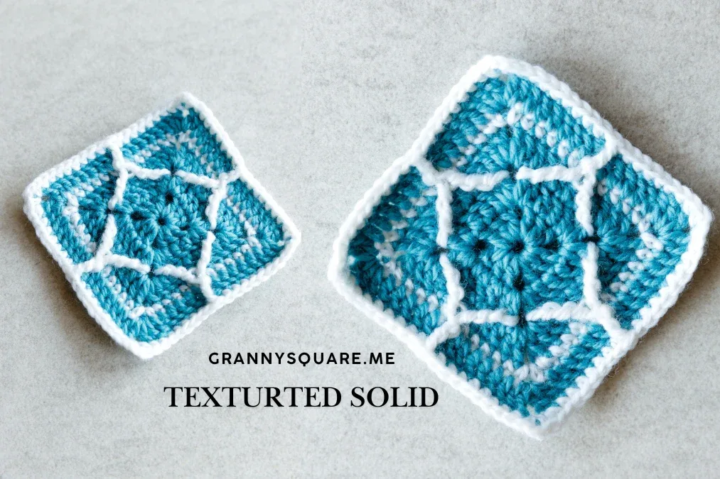 Textured Solid Granny Square – Free Crochet Pattern — photo 3